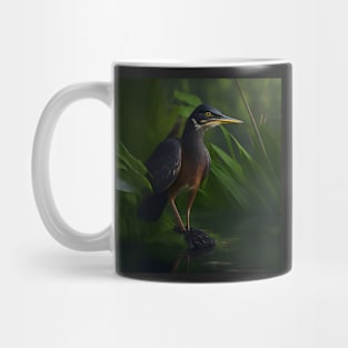 Green Heron Mug